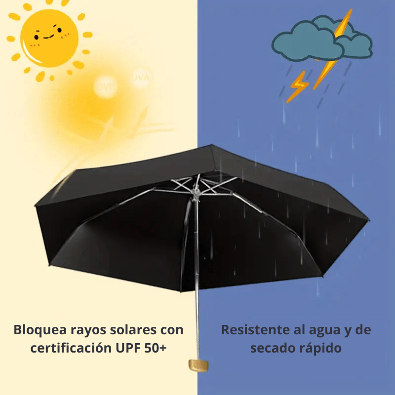 Paraguas con protección UV