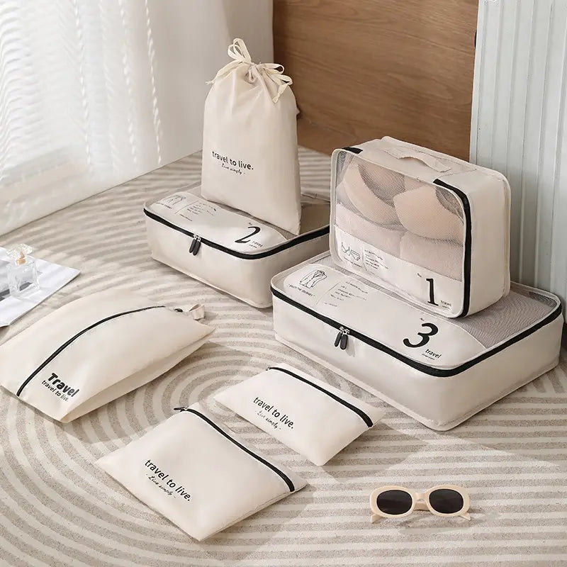 Kit de 7 Bolsas Organizadoras