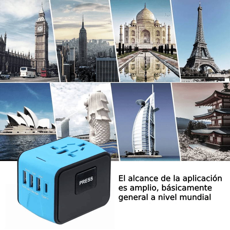 Adaptador de Viaje Universal