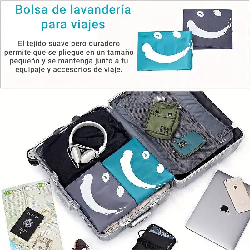 Bolsa organizadora para ropa sucia