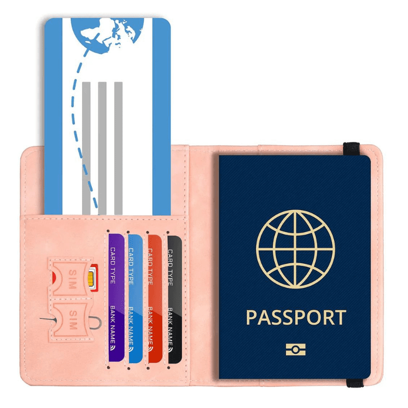 Cartera Pasaporte RFID