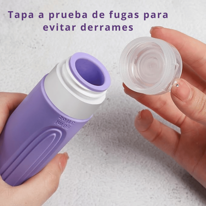 Botellas de Silicona para Cosméticos