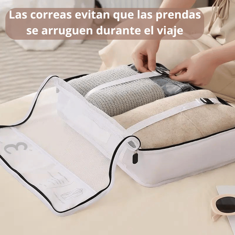 Kit de 7 Bolsas Organizadoras