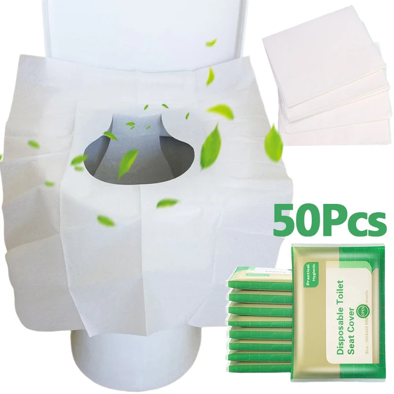 Kit con 50 Fundas desechables para inodoro